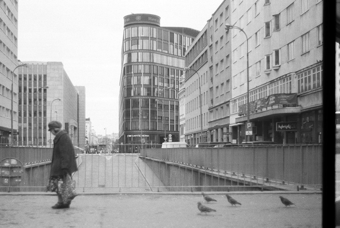 Warszawa centrum - zdjęcie analogowe | OlaRosa.com